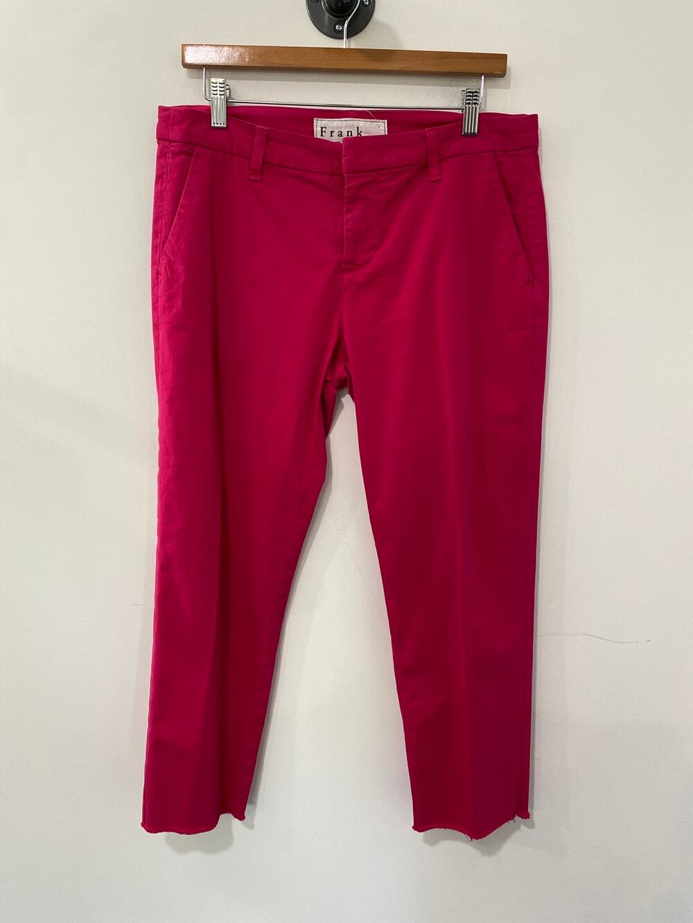 Frank & Eileen Wicklow Pant Raspberry Pink Size 8